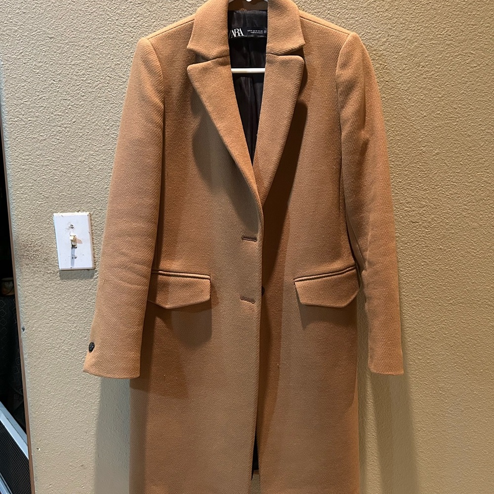 Zara Camel Trench Coat